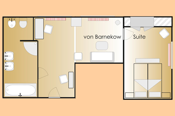 Unser Grundriss Barnekow Suite